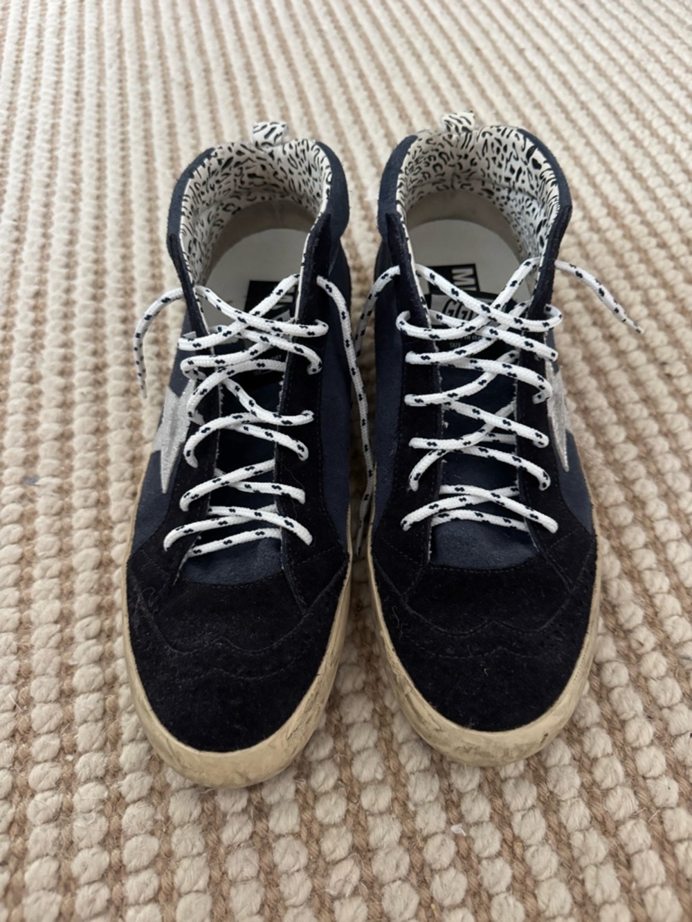 Navy Golden Goose Sneakers